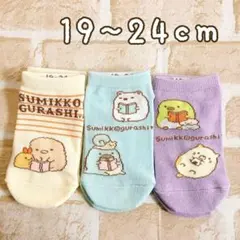 新品☆大人気♡可愛いすみっコぐらし 靴下3足組 19~24cmソックス