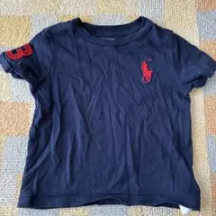 Ralph Lauren ネイビー Tシャツ 18M