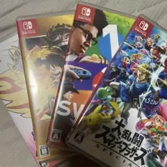 NintendoSwitch カセット4種セットのサムネイル