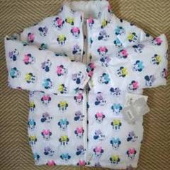 Disney ディズニー キッズ アウター 中綿ジャケット ミニー 120 タグ