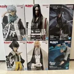 BLEACH フィギュア　日番谷　砕蜂　卯ノ花　山本元柳斎　更木　グリムジョー