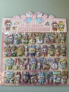 ②LABUBU 立体　3D ぷくぷく　ステッカー ラブブ　シール