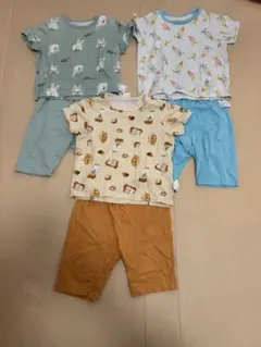ユニクロ　UNIQLO パジャマセット　三組　90センチ