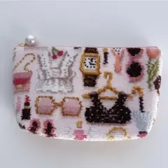 新品•未使用品 メゾンドニコル コスメポーチ