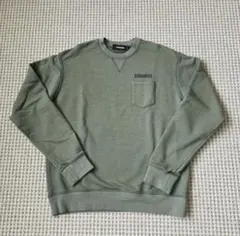 DSQUARED2 オリーブグリーン スウェット L