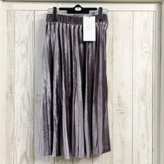 ❝Ｒｅ：ＥＤＩＴベロアプリーツスカート・ピンク❞