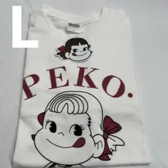 新品未使用　タグ付き　不二家　ペコちゃん　ロンT カットソー　長袖