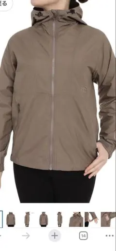 THE NORTH FACE ノースフェイス　コンパクトジャケット　ウォルナット ザ ノース フェイス THE NORTH FACE レディース アウトドア アウトドア