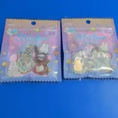 セリアAmifa キャラクターシール 20枚入り