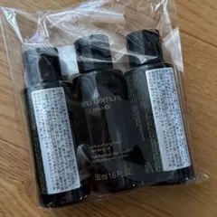 シュウウエムラ　ブラック　クレンジングオイル　50ml 3本　未開封　値下げ不可
