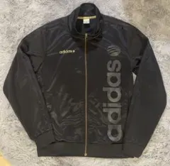 adidas ブラック ジャケット