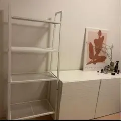 世田谷区　直接受取のみ　IKEA LERBERG レールベリ シェルフユニットのサムネイル