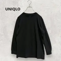 UNIQLO ヒートテック 極暖 クルーネックTシャツ M 黒 重ね着 インナー