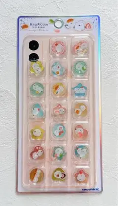 正規品　おはじきシール　Kira☆Coro シマエナガ