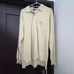 BURBERRY ベージュ ポロシャツ M