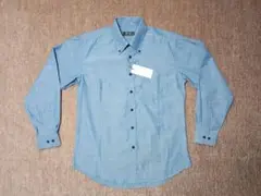 新品 M.C.T 長袖 ボタンダウン シボ加工 シャツ サイズM