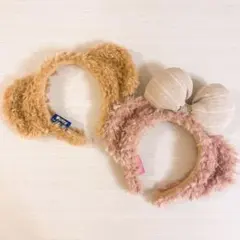 ディズニーシー　ダッフィー　シェリーメイ　カチューシャ　お揃い