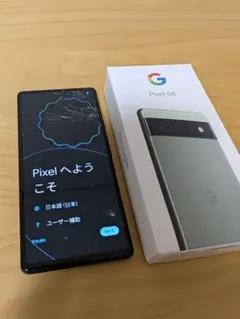 Google pixel6a SIMフリー 画面割れ ジャンク