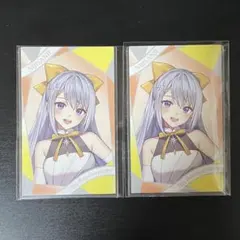 にじさんじ 7周年チェキ 樋口楓 ノーマル 2枚セット