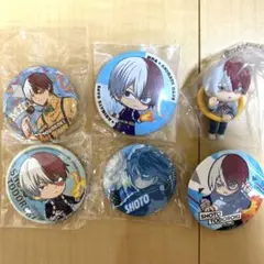 僕のヒーローアカデミア ヒロアカ　缶バッジ　こんにち輪 セット 轟焦凍