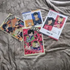ハイキュー!!　クリアファイル4枚まとめ売り