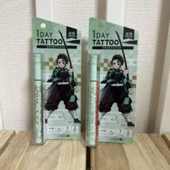 新品2本★K-Palette 1DAY TATTOO 漆黒 鬼滅の刃アイライナーのサムネイル