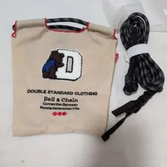 DOUBLE STANDARD CLOTHING エコバッグ　ショルダー付き