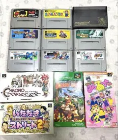スーパーファミコンソフトセット まとめ売り