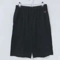 ダックス DAKS ハーフパンツ M 黒 日本製 ワンポイントロゴ ルームウェアのサムネイル