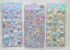 クーリア パフィーバルーンステッカー ボンボンドロップシール3枚セット