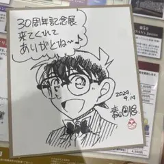 2025年最新】名探偵コナン サイン色紙の人気アイテム - メルカリ