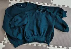 ダークグリーン トレーナー 100cm