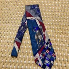 メンズ ネクタイ ポロデザイン