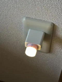 USBライト 2点セット 省エネ 暖色LED 常夜灯 キャンプ 防災用のサムネイル