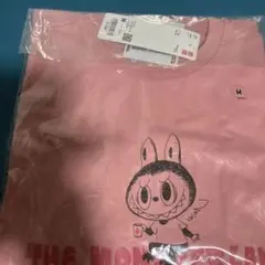 ラブブTHE MONSTER Tシャツ Mサイズ ピンク