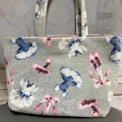 （あーちゃん様専用）FEILER バレリーナ柄トートバッグ グレー