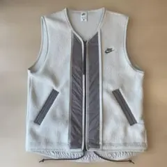 NIKE ボア フリース ベスト グレー 未使用 ナイキ NIKE メンズ フリースベスト ナイキ クラブ シーズナル