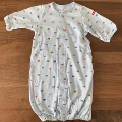 ミキハウスホットビスケッツロンパース　ツーウェイオール