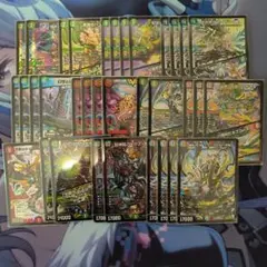 デュエマ 本格構築 【シータ『刃鬼』】 デッキ＆二重スリーブ - メルカリ