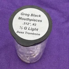 グレッグブラック Greg Black 1G .312#2 Light SP B STOCK Greg Black 1G Regular .312 #2 mouthpiece for bass