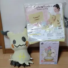 ポケモンセンターくじ&一番くじ　ピカチュウ&ミミッキュセット