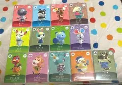 どうぶつの森 amiiboカード ミッチェル スピカ よしの 13枚セット