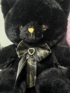 黒猫のぬいぐるみ