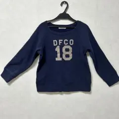 Do!Family ロゴ入り スウェット トレーナー ネイビー Mのサムネイル
