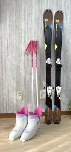 メンテ済 110cm 靴20cm ROSSIGNOL スキーセット - メルカリ