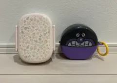 ミュージアム限定品バイキンマンおやつ入れ 子ども用お弁当箱 2点セット★