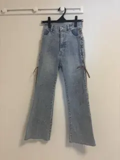 77circa ヴィンテージリメイクレースアップデニム 再構築 - メルカリ