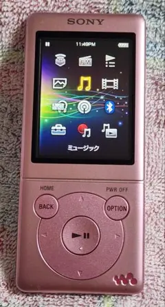 SONY ウォークマン NW-S764 ピンク 本体49 - メルカリ