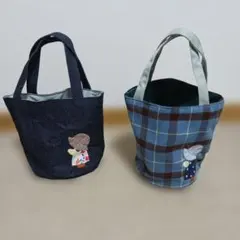 パッチワーク　スーちゃん　カバン2個