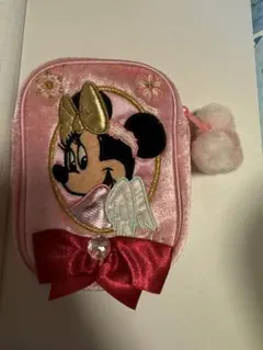 ディズニー ミニーちゃん リボンポシェット 入れ物 小物入れ ケース